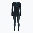 Комплект термобілизни жіночий ODLO Fundamentals Performance Warm dark saphire/ blue radiance
