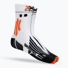 Чоловічі шкарпетки X-Socks Run Speed Two 4.0 бігові шкарпетки арктичні білі/помаранчеві