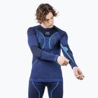 Чоловіча термоактивна кофта X-Bionic Merino dark ocean/sky blue