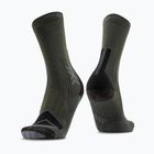 Шкарпетки X-Socks чоловічі Hike Expert Silver Crew green/black
