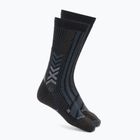 Шкарпетки чоловічі X-Socks Trekking Perform Merino Crew black/charcoal