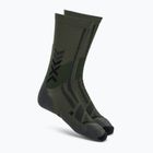 Шкарпетки X-Socks Hike Discover Crew green/black