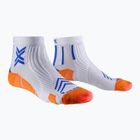 Чоловічі шкарпетки для бігу X-Socks Run Expert Ankle білі/помаранчеві/сині