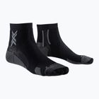 Чоловічі шкарпетки для бігу X-Socks Run Perform Ankle бігові шкарпетки чорні/вугіль