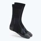 Велошкарпетки X-Socks Bike Expert Merino Crew чорні/вугільні