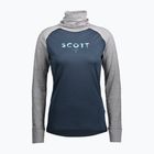 Жіноча термоактивна кофта SCOTT Defend Merino High Neck light grey melange/dark blue