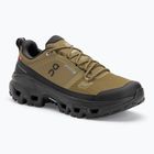 Черевики чоловічі On Running Cloudrock Low Waterproof hunter/black