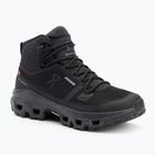 Черевики чоловічі On Cloudrock Mid Waterproof black/black