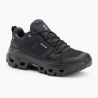 Черевики жіночі On Running Cloudrock Low Waterproof black/black
