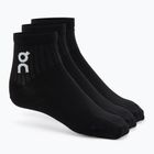 Шкарпетки On Running Logo Sock Mid 3 пари black