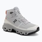 Взуття туристичне жіноче On Cloudrock Mid Waterproof glacier/alloy