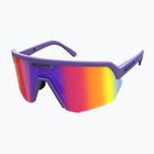 Сонцезахисні окуляри SCOTT Sport Shield ультра фіолетовий/тілесний хром