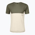 Футболка для бігу чоловіча SCOTT Endurance Tech hay green/cotton white