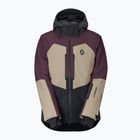 Куртка лижна чоловіча SCOTT Ultimate Dryo cocoa red/portobello beige