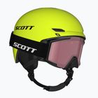 Шолом лижний дитячий SCOTT Track + Gogle Factor Pro Combo neon yellow/black