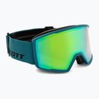 Окуляри лижні SCOTT Trace Pro petrol green/green chrome