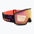 Окуляри лижні Scott Neo Light Sensitive S1-3 black/purple/amp ls cinnamon chrome