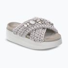 Шльопанці жіночі INUIKII Woven Stones Platform stone grey