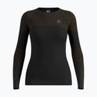 Лонгслів термічний жіночий ODLO Fundamentals Performance Warm Bl Top Crew Neck black