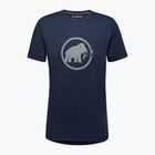 Футболка трекінгова чоловіча Mammut Core Reflective синя 1017-04051
