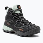 Взуття трекінгове жіноче Mammut Ducan High GTX dark steel/neo mint