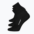 Шкарпетки Mammut Everyday Quarter 3 пари black/black/black