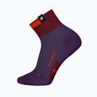 Шкарпетки Mammut Hiking Merino Quarter Socks paloja/dark mammut red