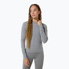 Лонгслів термічний жіночий super.natural Tundra 175 cashmere grey melange