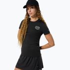 Футболка жіноча super.natural Little Heartwood Tee jet black/feather grey