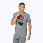 Футболка чоловіча super.natural Sailor Tee cashmere grey mel/jet black /high risk red
