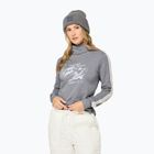 Светр жіночий Super.Natural Freeride Roll Neck cashmere grey melange / f. white / f. white