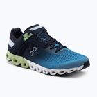 Кросівки для бігу чоловічі On Cloudflow чорно-блакитні 3599034
