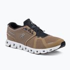 Кросівки для бігу чоловічі On Cloud 5 коричневі 5998913