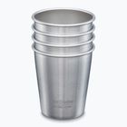 Кружки туристичні Klean Kanteen Pint Cup 4 штуки brushed stainless
