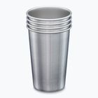 Кружки туристичні Klean Kanteen Pint Cup 4 штуки brushed stainless