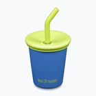 Кружка KLEAN KANTEEN Steel Straw Lid 296 ml super sonic