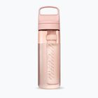 Дорожня пляшка Lifestraw Go 2.0 з фільтром 650мл вишневий цвіт рожевий