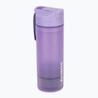 Пляшка туристична з фільтром Bachgold Selfpress Waterfilter 500 мл бузковий