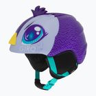 Шолом лижний дитячий Giro Launch Plus purple penguin