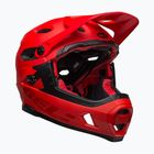 Шолом велосипедний Bell FF Super DH MIPS Spherical matte gloss crimson/black