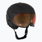 Шолом гірськолижний жіночий Giro Aria Spherical matte black/vivid cooper