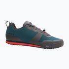 Кросівки велосипедні чоловічі Giro Tracker Fastlace harbor blue/bright red