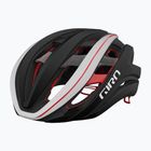 Шолом велосипедний Giro Aether Spherical MIPS matte black/white/red
