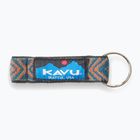 Брелок KAVU Key Chain teal geo