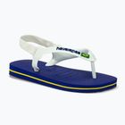 Дитячі сандалі Havaianas Baby Brasil Logo II морський синій