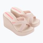 Шльопанці жіночі Ipanema High Fashion II Slide beige/glitter/pink