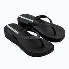 Жіночі шльопанці Ipanema Mesh Chic Plat чорні / блискучі чорні