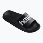 Шльопанці Havaianas Classic Logomania navy black