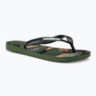 Чоловічі шльопанці Havaianas Top Camu зелені оливкові / чорні