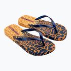 В'єтнамки жіночі Ipanema Animal Print VI yellow/pearly blue